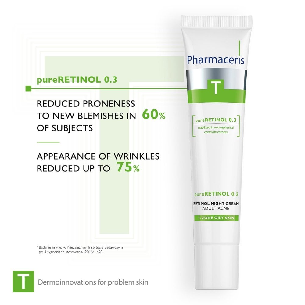 Pharmaceris T Pure 0.3 Anti-Acne Retinol Night Cream 40ml