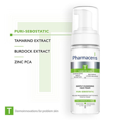 Pharmaceris T Puri-Sebostatic Deeply Cleansing Foam 150ml