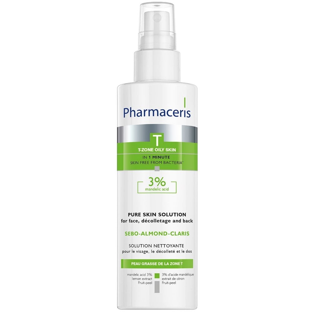 Pharmaceris T Sebo-Almond Claris Bacteriostatic Pure Skin Solution 190ml