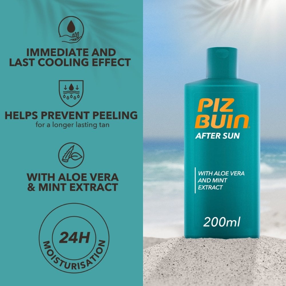 Piz Buin After Sun Soothing & Cooling Moisturising Lotion 200ml