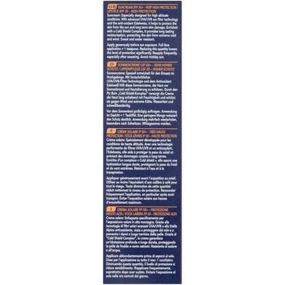 Piz Buin Mountain Sun Cream & Lipstick SPF50+ 20ml