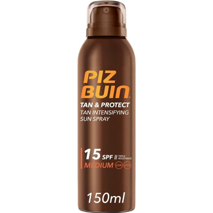 Piz Buin Tan & Protect Spray SPF15 150ml