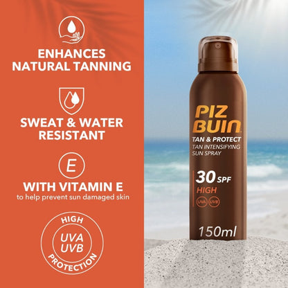 Piz Buin Tan & Protect Spray SPF30 150ml