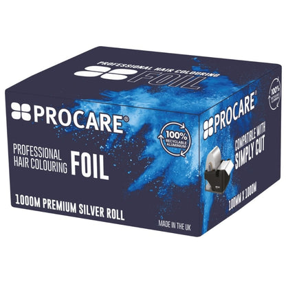 Procare Premium Silver Hair Foil 100mm x 1000mtr