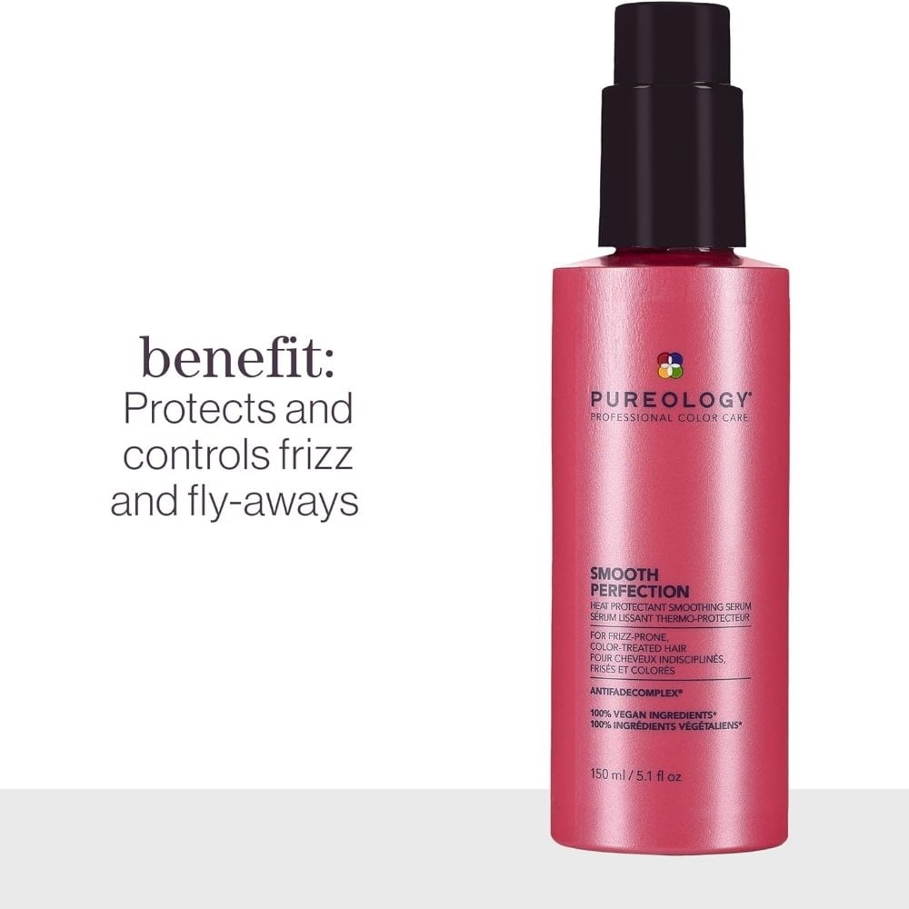 Pureology Smooth Perfection Heat Protectant Smoothing Serum 150ml