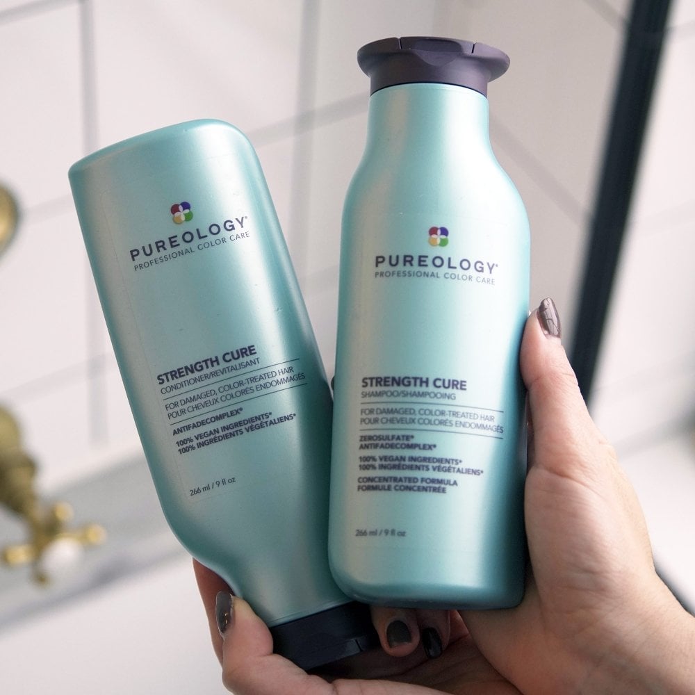 Pureology Strength Cure Shampoo & Conditioner Twin 2 x 266ml