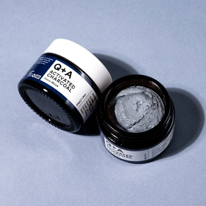 Q+A Activated Charcoal Face Mask 50g