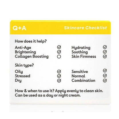 Q+A Ceramide Barrier Defence Face Cream 50g