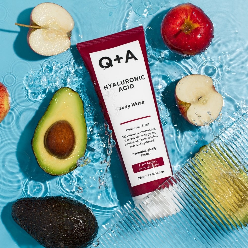 Q+A Hyaluronic Acid Body Wash 250ml