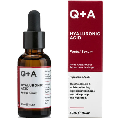 Q+A Hyaluronic Acid Facial Serum 30ml