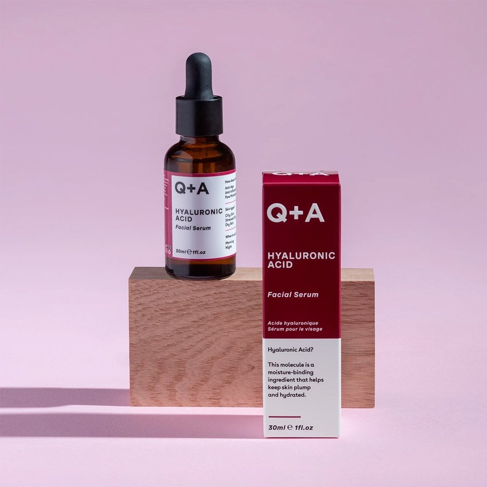 Q+A Hyaluronic Acid Facial Serum 30ml