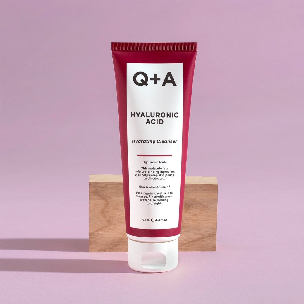 Q+A Hyaluronic Acid Hydrating Gel Cleanser 125ml