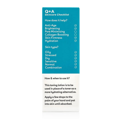 Q+A Marine Hyaluronate Algae Toning Lotion 100ml