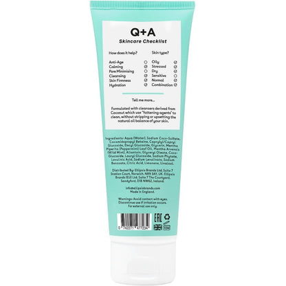 Q+A Peppermint Daily Cleanser 125ml