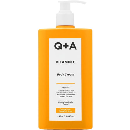 Q+A Vitamin C Body Cream 250ml