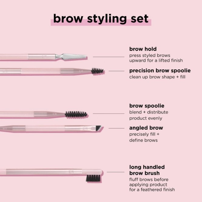 Real Techniques 3 Piece Brow Styling Set