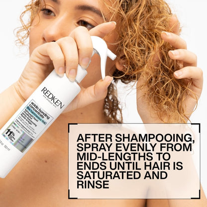 Redken Acidic Bonding Concentrate Shampoo 300ml & Lightweight Liquid Conditioner 190ml Twin