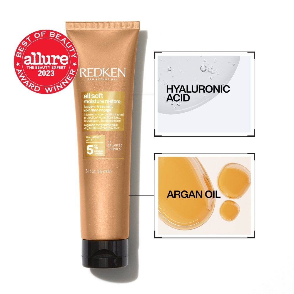 Redken All Soft Moisture Restore Leave-In Treatment 150ml