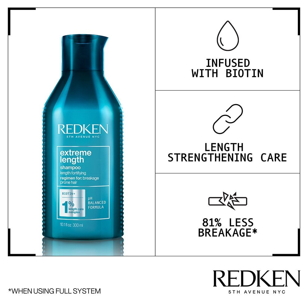 Redken Extreme Length Fortifying Shampoo 300ml