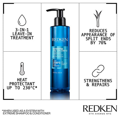 Redken Extreme Play Safe 230°C Fortifying Leave-In Treatment 200ml