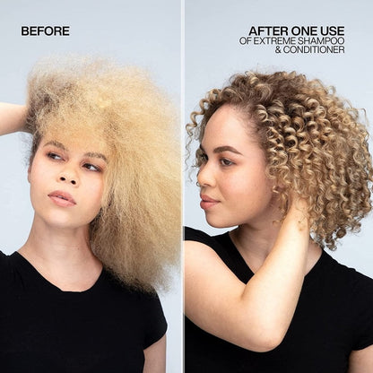 Redken Extreme Strength Repair Shampoo 300ml, Conditioner 300ml + Anti-Snap 250ml Bundle