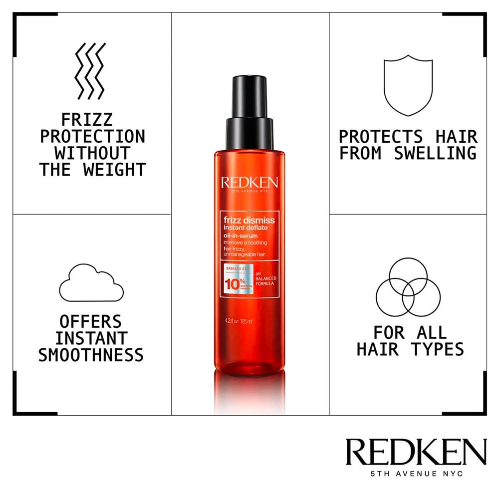 Redken Frizz Dismiss Instant Deflate Oil-In Serum 125ml