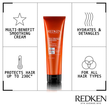 Redken Frizz Dismiss Rebel Tame Smoothing Leave-In Cream 250ml
