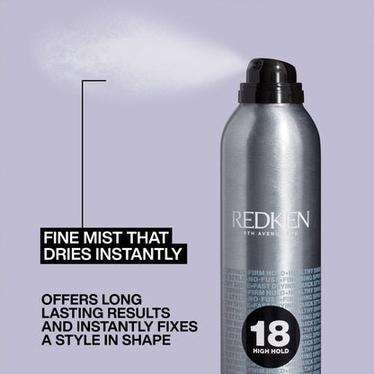 Redken Quick Dry 18 Finishing Hairspray 400ml