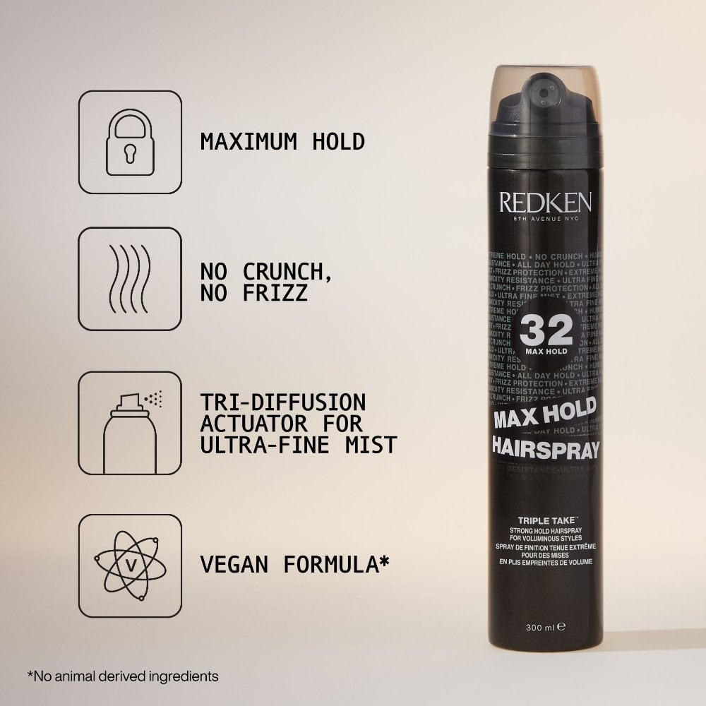 Redken Triple Take 32 Extreme Volume Hairspray 300ml