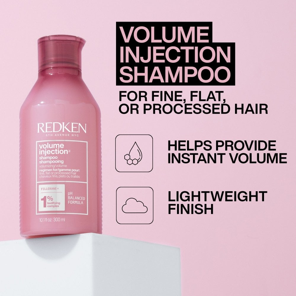 Redken Volume Injection Shampoo & Conditioner Twin 2 x 300ml