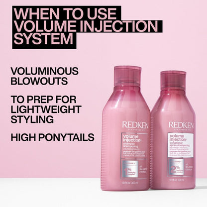 Redken Volume Injection Shampoo & Conditioner Twin 2 x 300ml