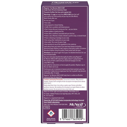 Regaine For Women 5% Scalp Foam 2 Months Supply