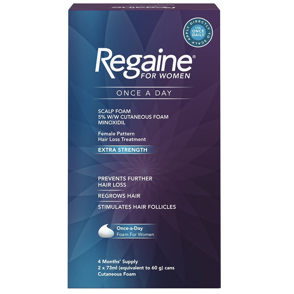 Regaine For Women 5% Scalp Foam 4 Months Supply
