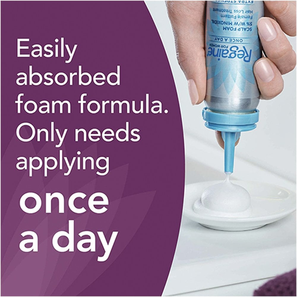 Regaine For Women 5% Scalp Foam 4 Months Supply