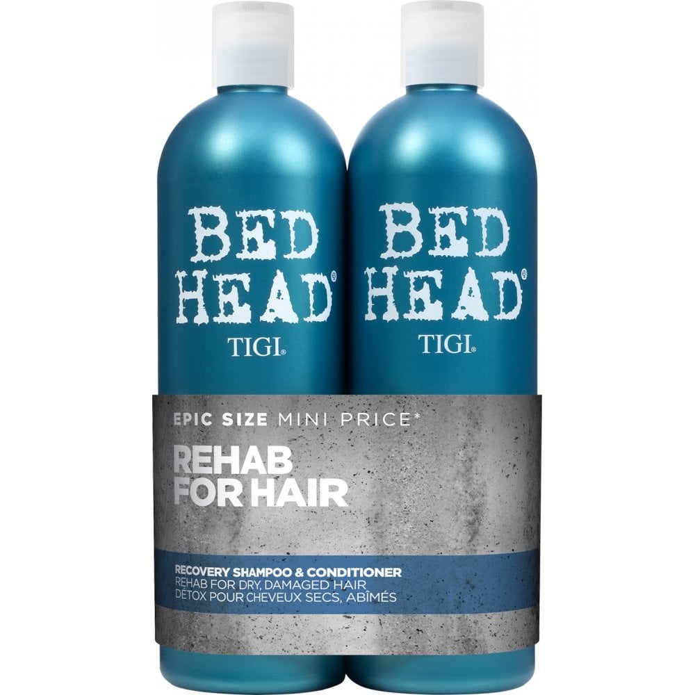 TIGI Bed Head Rehab for Hair Recovery Shampoo & Conditioner 750ml Twin Pack