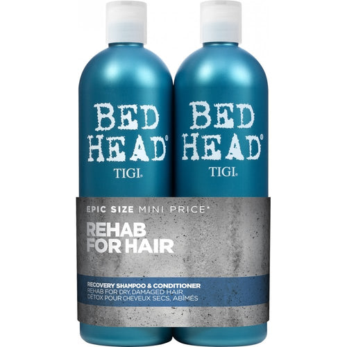 TIGI Bed Head Rehab for Hair Recovery Shampoo & Conditioner 750ml Twin Pack