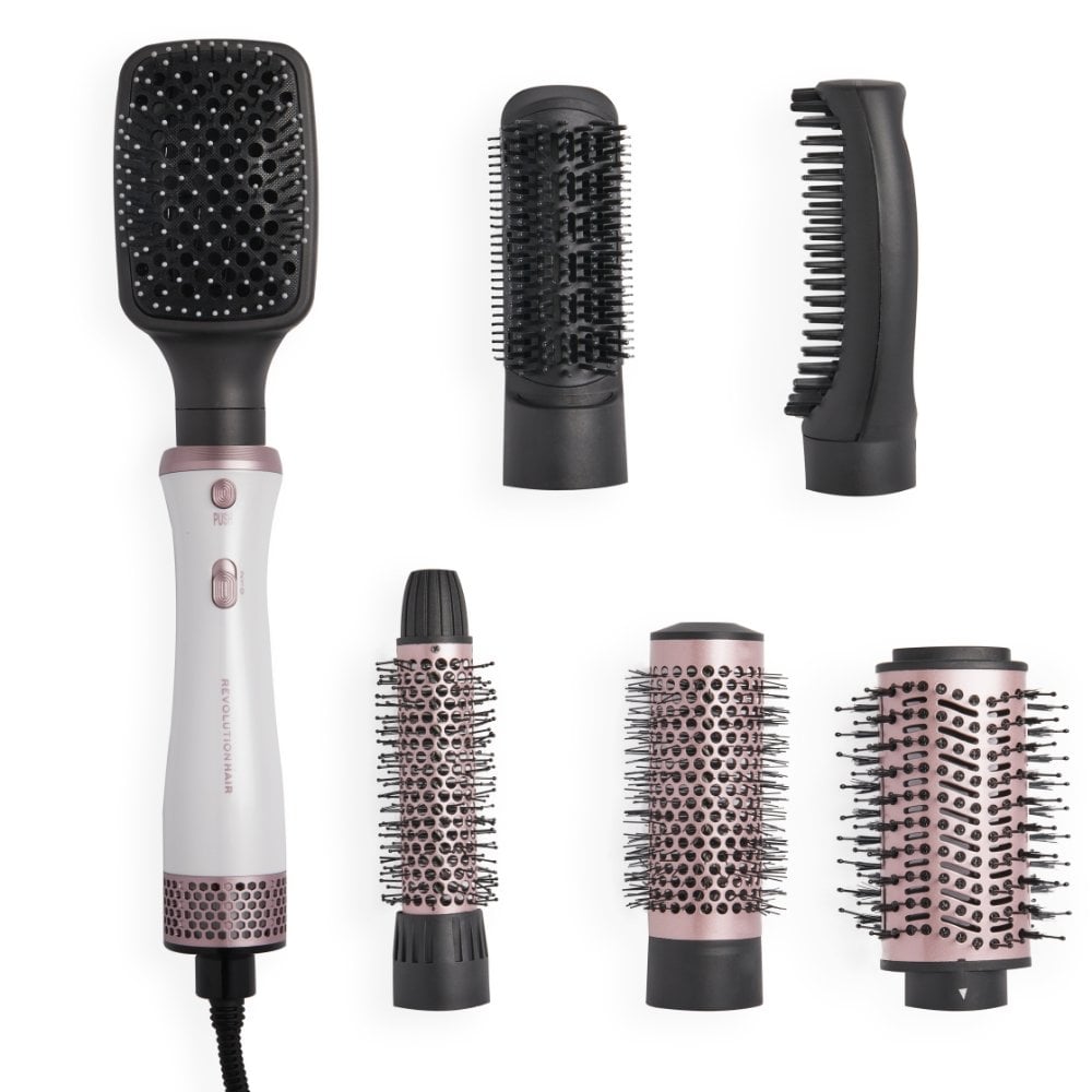 Revolution Haircare Mega Blow Out Hot Air Brush Set 6-in-1