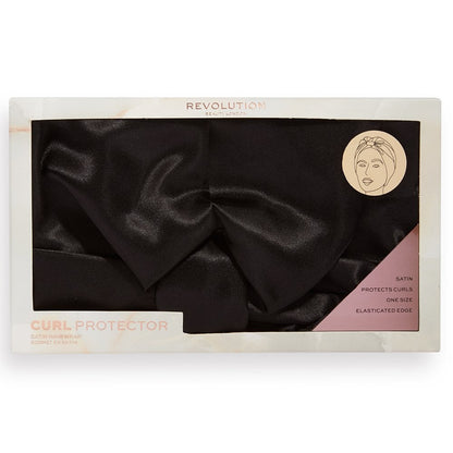 Revolution Haircare Satin Turban Black