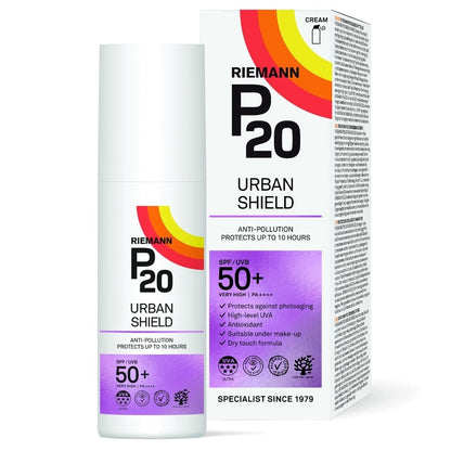 Riemann P20 Original Face Urban Shield Sun Cream SPF50+ 50g
