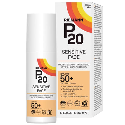 Riemann P20 Sensitive Skin Face Sun Cream SPF50+ 50g