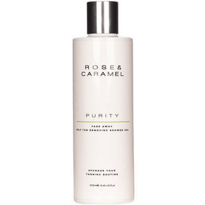 Rose & Caramel Purity Self Tan Removing Shower Gel 200ml