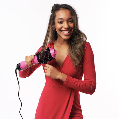 Revlon Pro Collection Salon One-Step Hair Dryer & Volumiser Pink