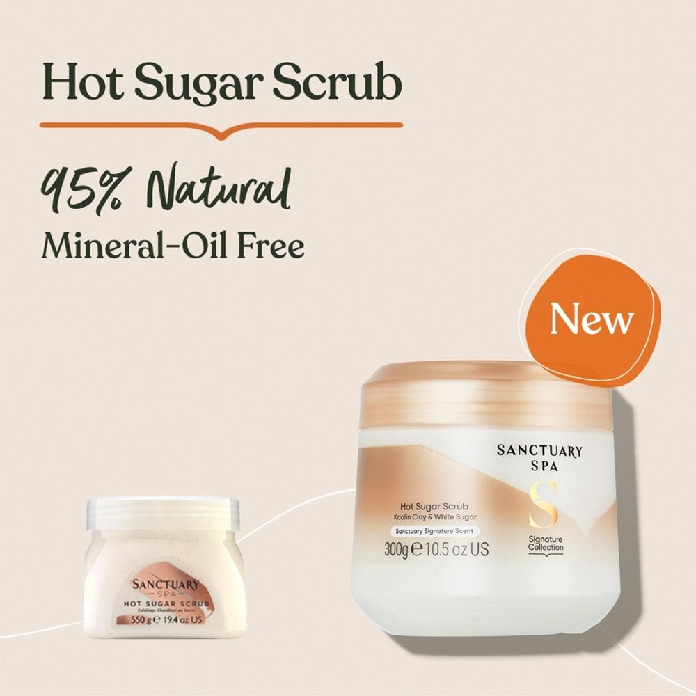 Sanctuary Spa Signature Collection Hot Sugar Scrub 300g