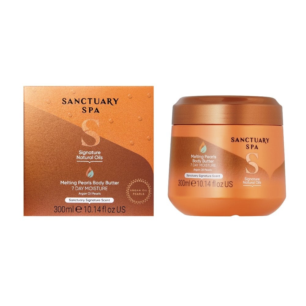 Sanctuary Spa Signature Collection Melting Argan Oil Pearls Body Butter 300ml