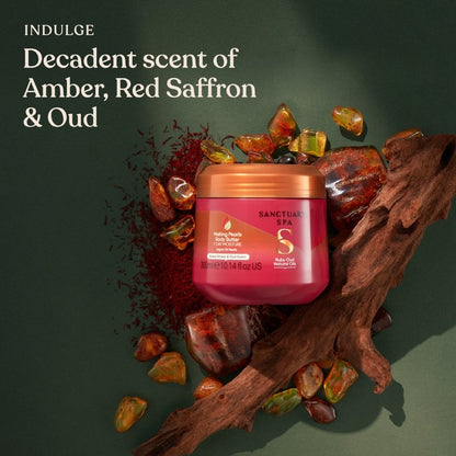 Sanctuary Spa Sweet Almond & Ruby Oud Melting Pearls Body Butter 300ml