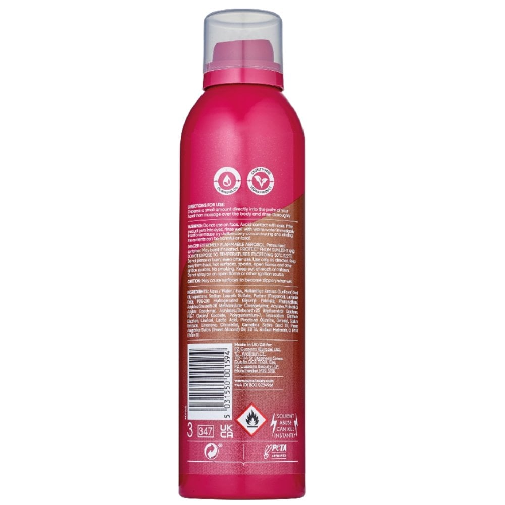 Sanctuary Spa Sweet Almond & Ruby Oud Ultra Rich Shower Burst 200ml