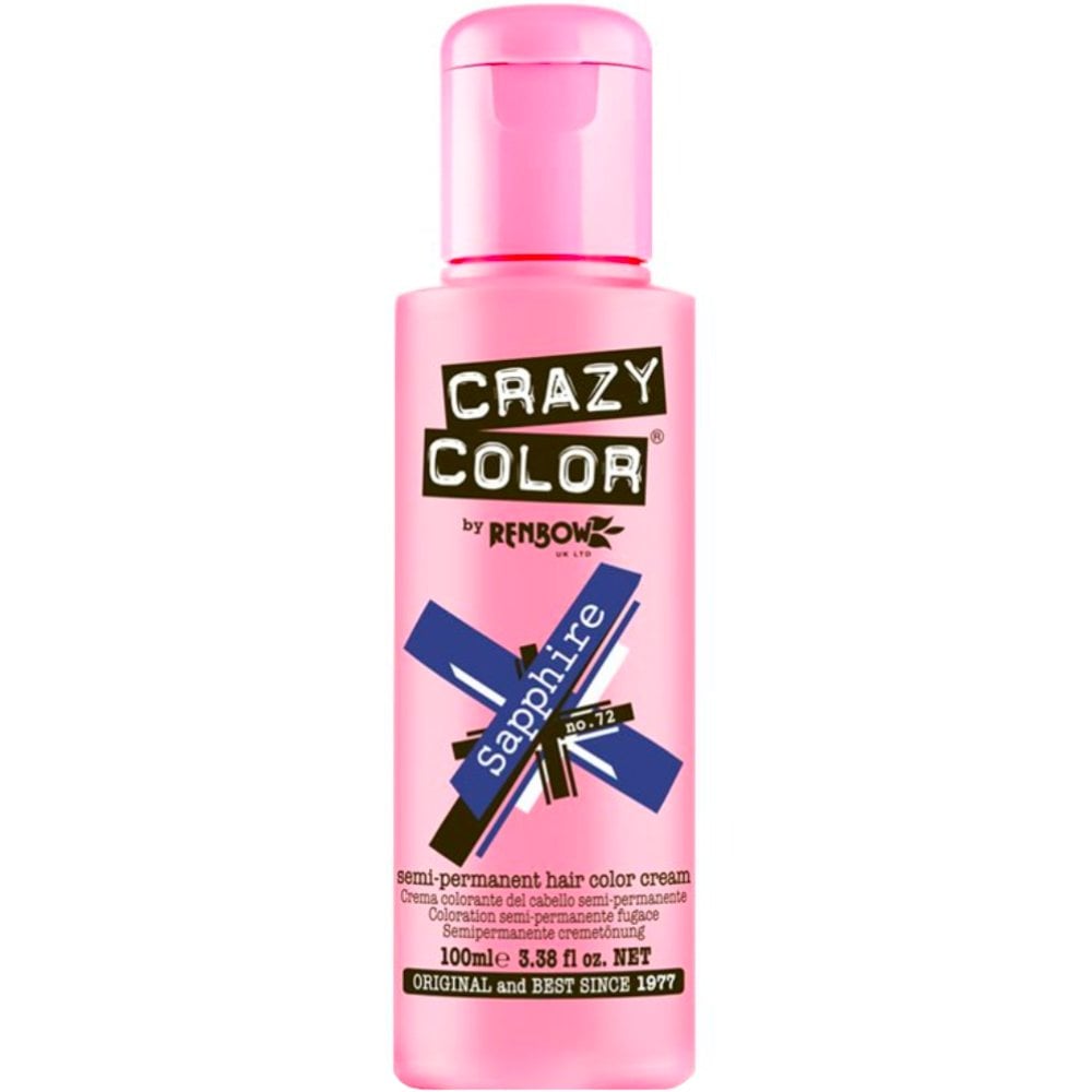 Crazy Colour Sapphire Hair Dye 100ml