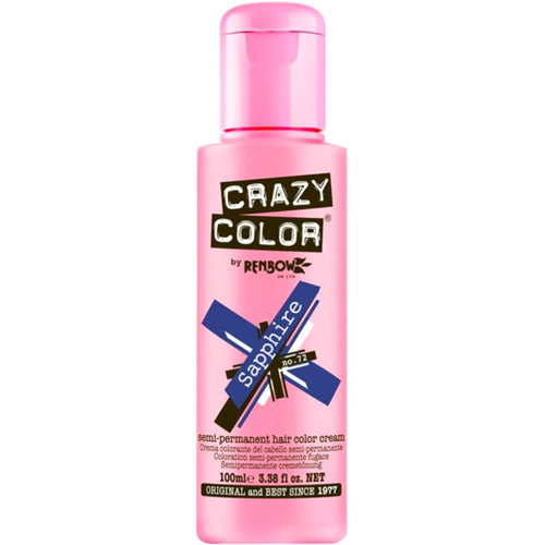 Crazy Colour Sapphire Hair Dye 100ml