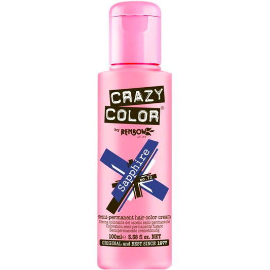 Crazy Colour Sapphire Hair Dye 100ml