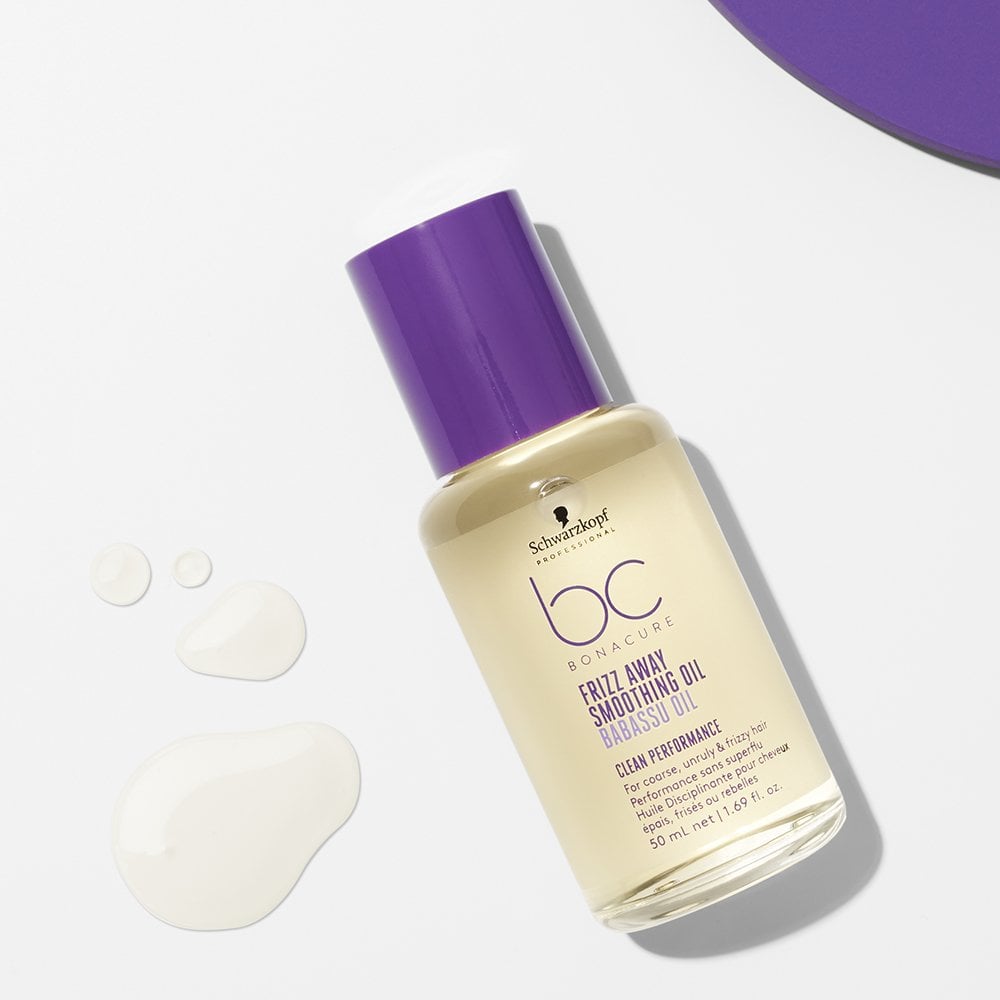Schwarzkopf Professional BC Bonacure Clean Frizz Away Smoothing Oil 50ml
